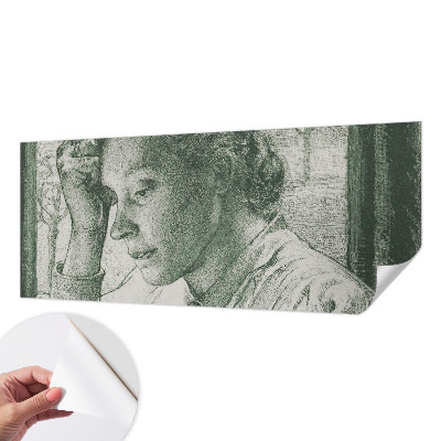 Dječja foto tapeta Refleksivna žena