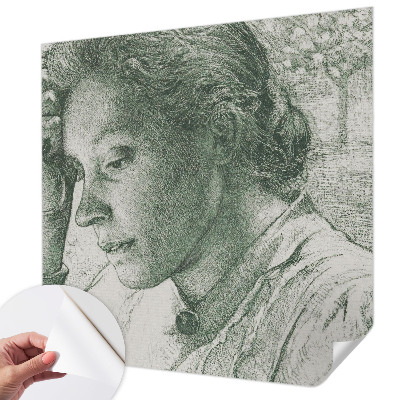 Dječja foto tapeta Refleksivna žena