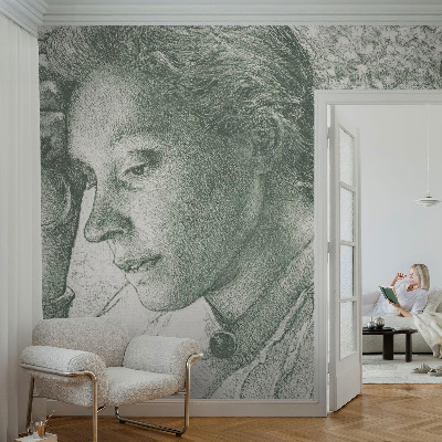 Dječja foto tapeta Refleksivna žena
