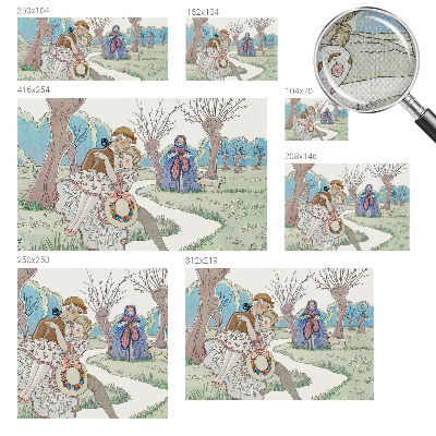 Fototapeta za dječju sobu Romantična scena