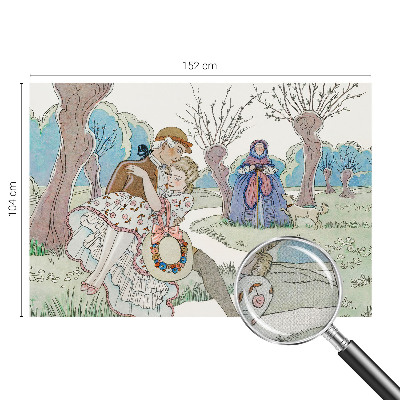 Fototapeta za dječju sobu Romantična scena