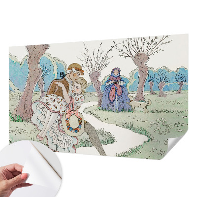 Fototapeta za dječju sobu Romantična scena