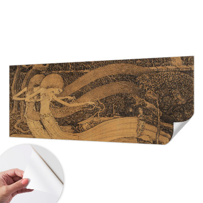 Samoljepljiva fototapeta za spavaću sobu Nadrealistični likovi