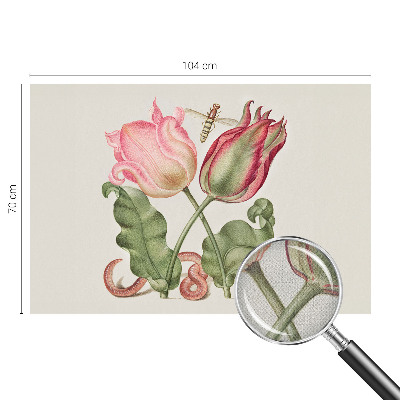 Foto tapeta za dječju sobu Ljepota tulipana