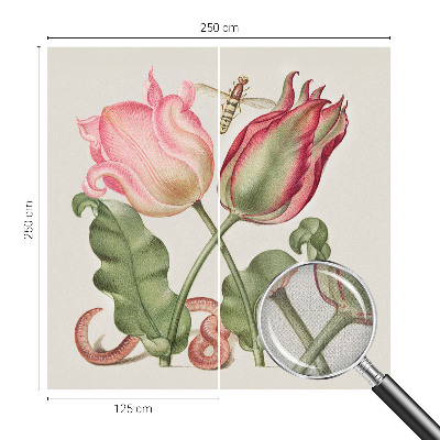 Foto tapeta za dječju sobu Ljepota tulipana