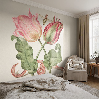 Foto tapeta za dječju sobu Ljepota tulipana
