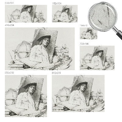 Dječja fototapeta Umjetnički portret