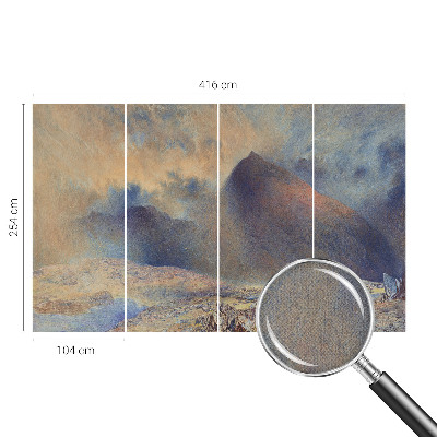 Dječja fototapeta Planinski krajolik