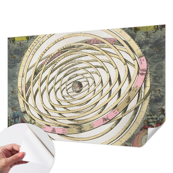 Samoljepljiva fototapeta za spavaću sobu Kozmička spirala