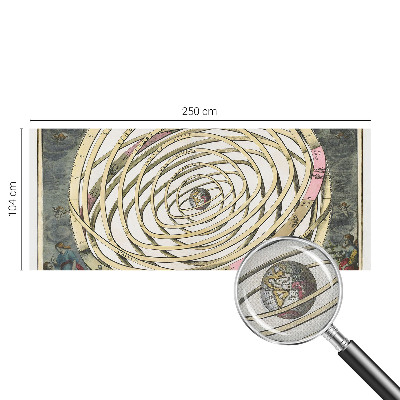 Samoljepljiva fototapeta za spavaću sobu Kozmička spirala