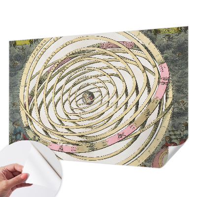Samoljepljiva fototapeta za spavaću sobu Kozmička spirala
