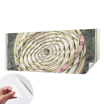 Samoljepljiva fototapeta za spavaću sobu Kozmička spirala