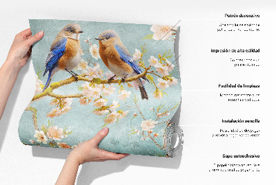Zidna tapeta Ždralovi i planine