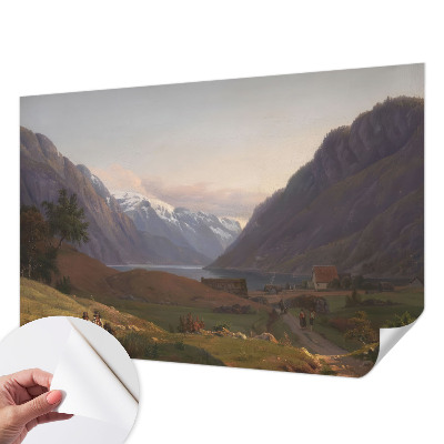 Fototapeta s prikazom planinske panorame