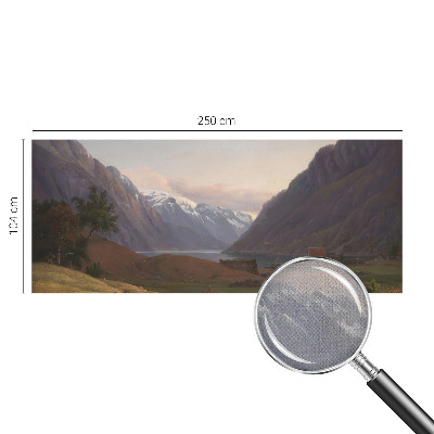 Fototapeta s prikazom planinske panorame