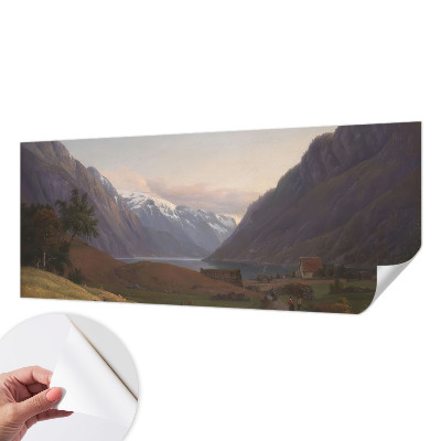 Fototapeta s prikazom planinske panorame