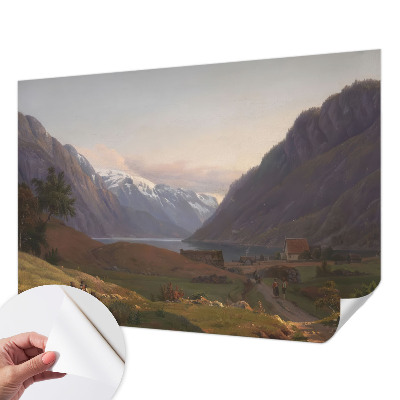 Fototapeta s prikazom planinske panorame