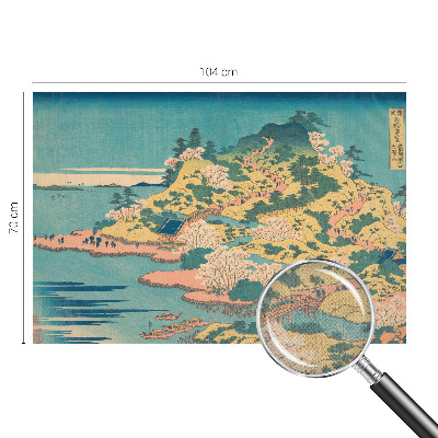 Samoljepljiva fototapeta za spavaću sobu Japanski krajolik