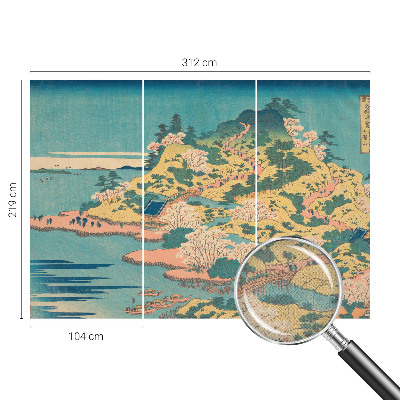 Samoljepljiva fototapeta za spavaću sobu Japanski krajolik