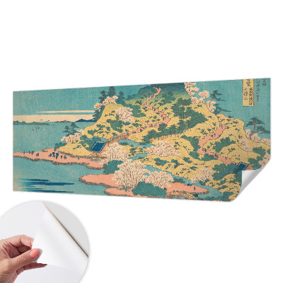 Samoljepljiva fototapeta za spavaću sobu Japanski krajolik