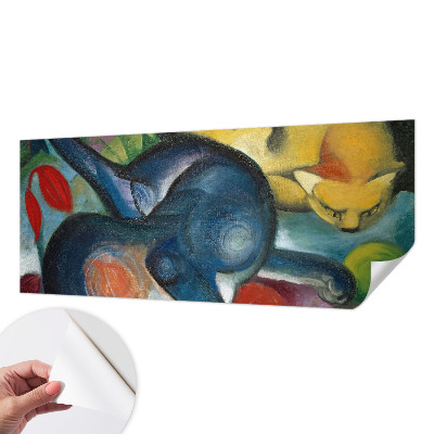 Samoljepljiva foto tapeta Umjetnost mačaka