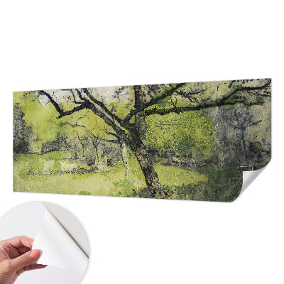 Samoljepljiva fototapeta za dnevni boravak Proljetni park