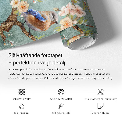 Samoljepljiva fototapeta za dnevni boravak Cvjetna elegancija