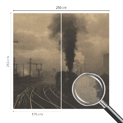 Samoljepljiva foto tapeta Industrijski krajolik