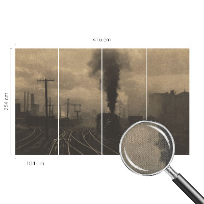 Samoljepljiva foto tapeta Industrijski krajolik