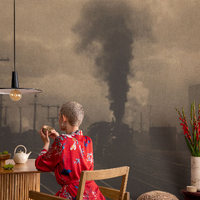 Samoljepljiva foto tapeta Industrijski krajolik