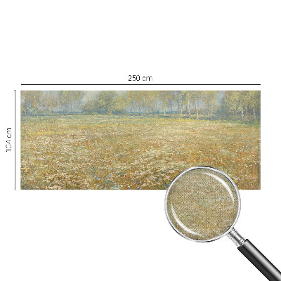 Samoljepljiva fototapeta Cvjetajuće polje