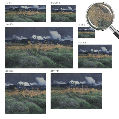Dječja fototapeta Pokošene trave