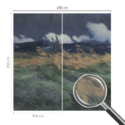 Dječja fototapeta Pokošene trave