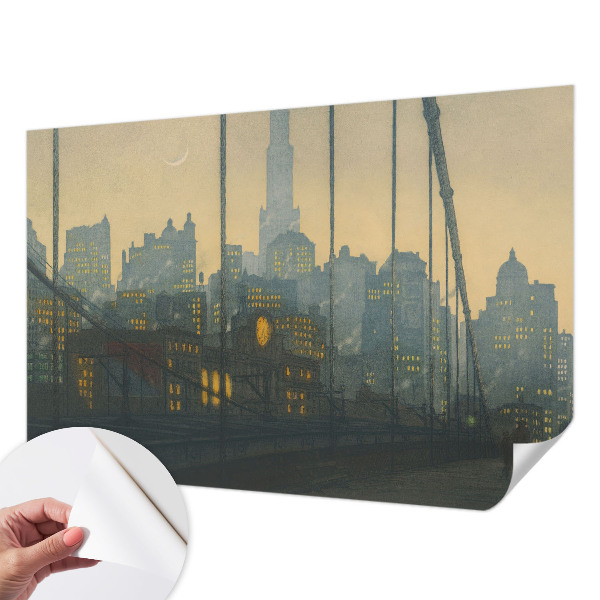 Samoljepljiva fototapeta za spavaću sobu Večernja panorama