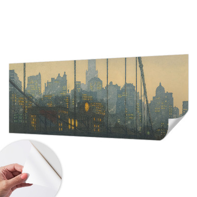 Samoljepljiva fototapeta za spavaću sobu Večernja panorama