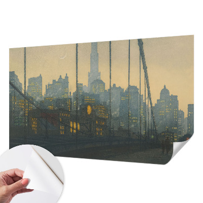 Samoljepljiva fototapeta za spavaću sobu Večernja panorama