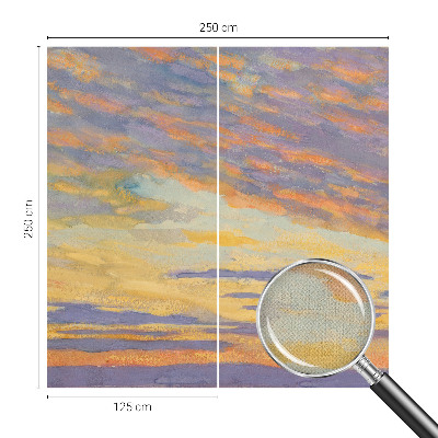 Samoljepljiva fototapeta za dnevni boravak Pastelno nebo