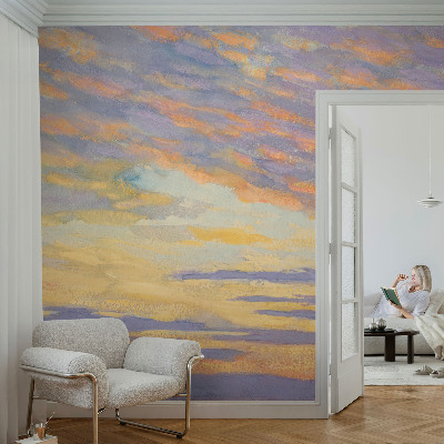Samoljepljiva fototapeta za dnevni boravak Pastelno nebo