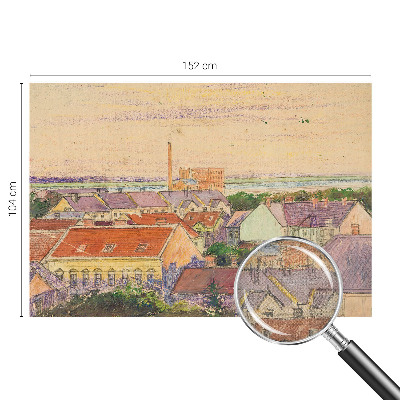 Dječja fototapeta Gradski krovovi