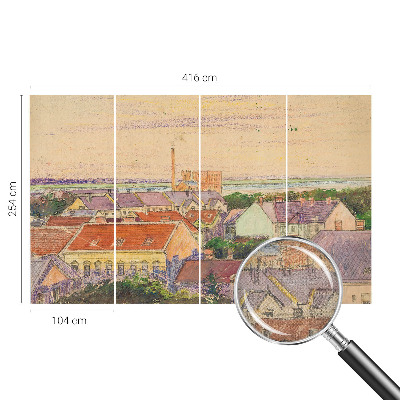 Dječja fototapeta Gradski krovovi