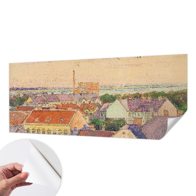 Dječja fototapeta Gradski krovovi