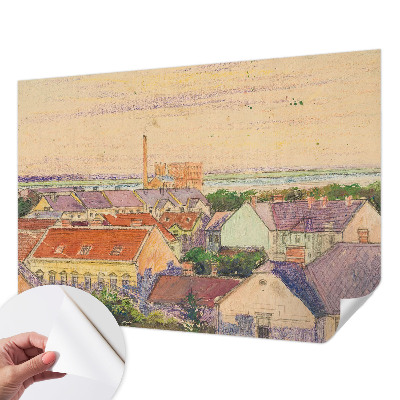 Dječja fototapeta Gradski krovovi