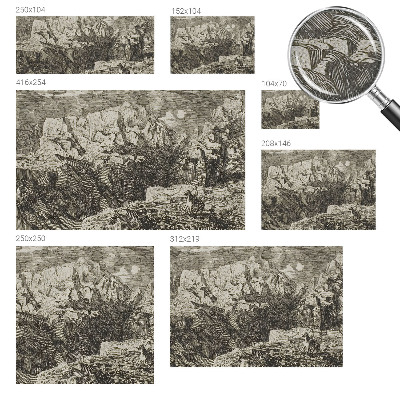 Fototapeta za dječju sobu Planinski krajolik