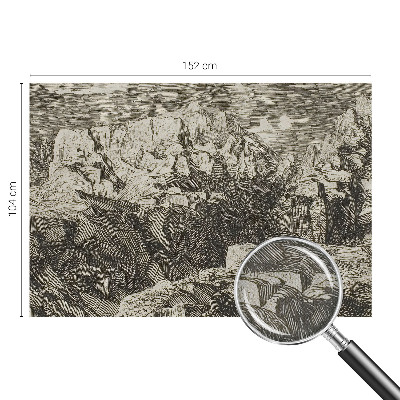 Fototapeta za dječju sobu Planinski krajolik