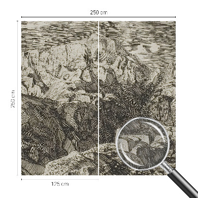 Fototapeta za dječju sobu Planinski krajolik