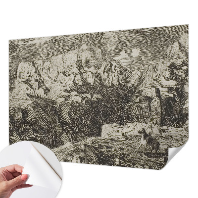 Fototapeta za dječju sobu Planinski krajolik