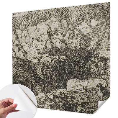 Fototapeta za dječju sobu Planinski krajolik