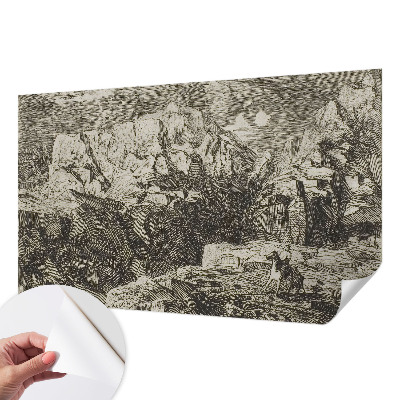 Fototapeta za dječju sobu Planinski krajolik