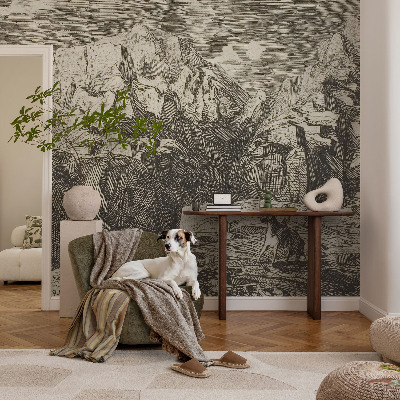 Fototapeta za dječju sobu Planinski krajolik