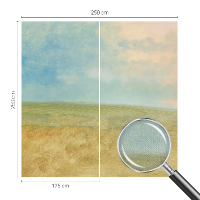 Fototapeta Pastelna polja